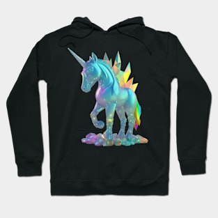 Sweet Crystal Unicorn Statue In All Its Glory Hoodie